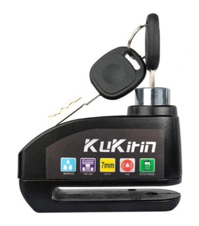 Riasztós tárcsafék zár