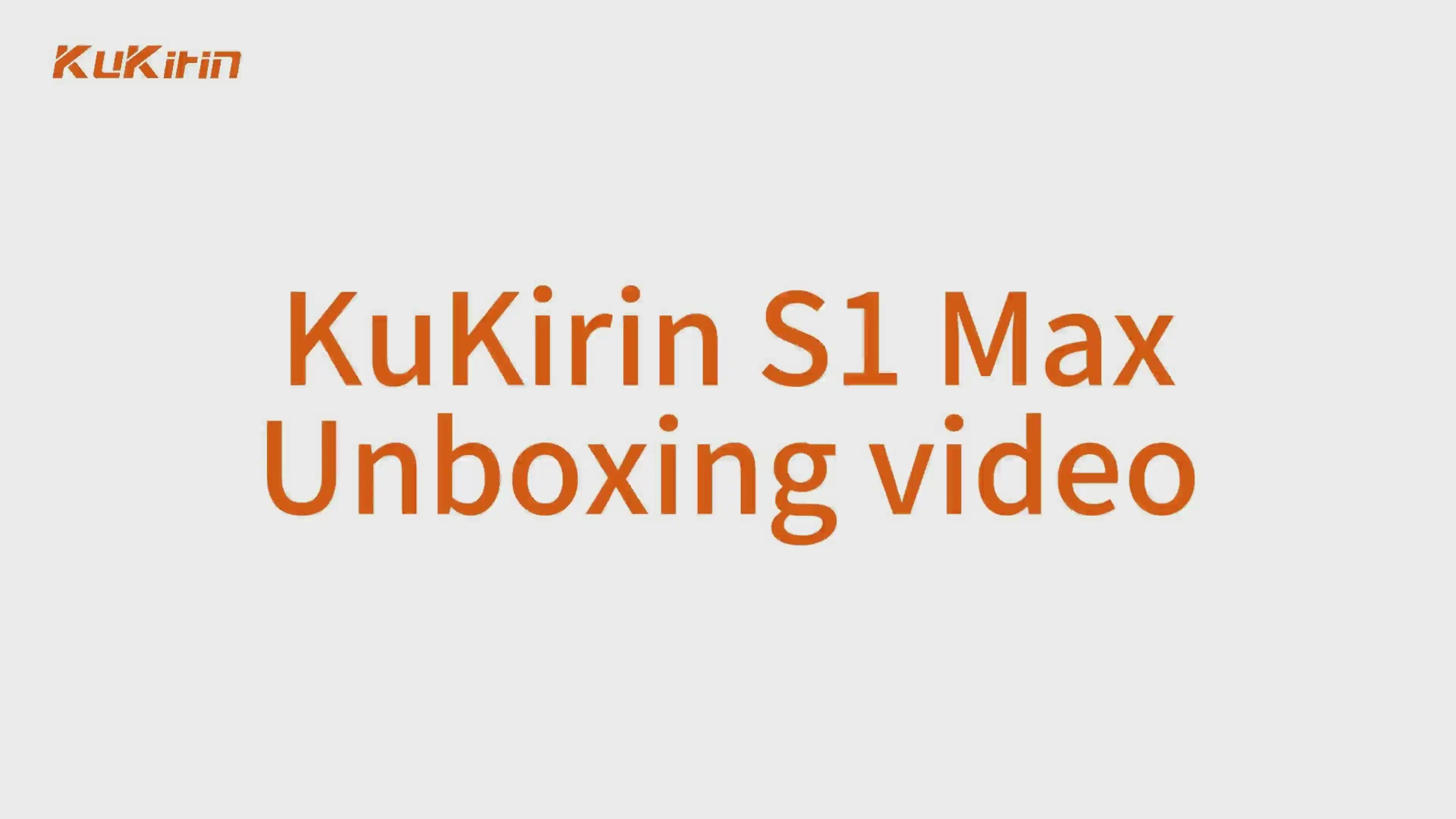 KuKirin S1 MAX elektromos roller